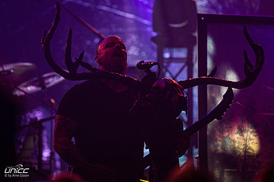 Konzertfoto von Wolfheart - Winterborn 10th Anniversary Show 2023 im Finlandia Club in Lahti (Finland)